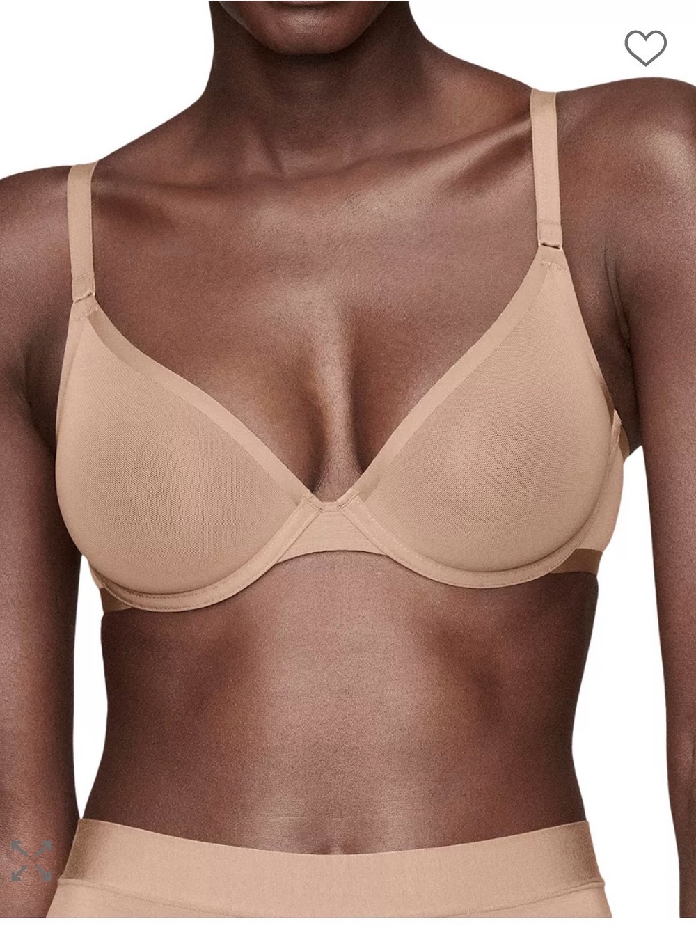 CUUP The Plunge Bra in Taupe - 36G
